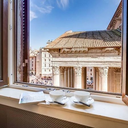 Luxurious Loft Facing The Pantheon Villa Rome Exterior photo